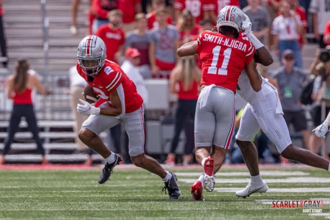 Chris Olave passes torch to next in line in Ohio State wide receiver room