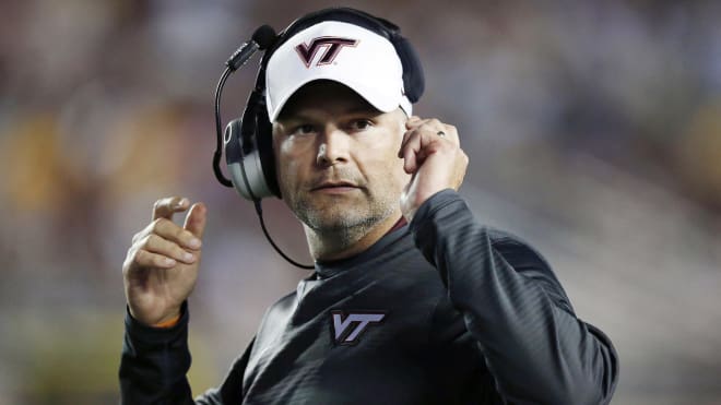 Head coach Justin Fuente has posted a 22-9 record in his first two-plus years in Blacksburg, Va.