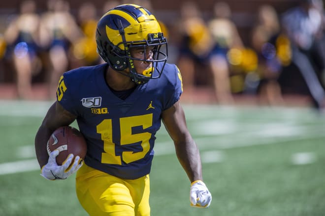 Michigan Wolverines football freshman wide receiver Giles Jackson is seeing his role within the offense grow as the season goes on.