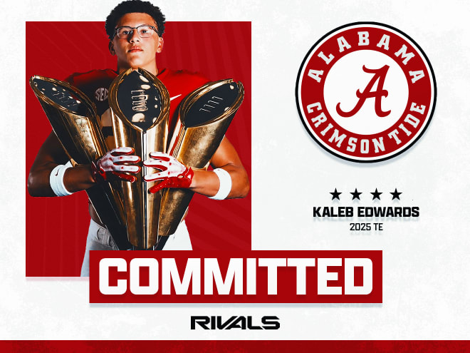 Kaleb Edwards becomes Alabama's first tight end commit