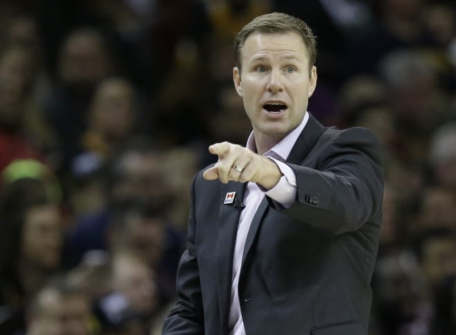 First-year Nebraska head coach Fred Hoiberg. 