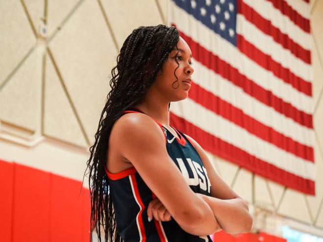 Notre Dame freshman Hannah Hidalgo led Team USA to a FIBA U19 Women's Basketball World Cup title in July.