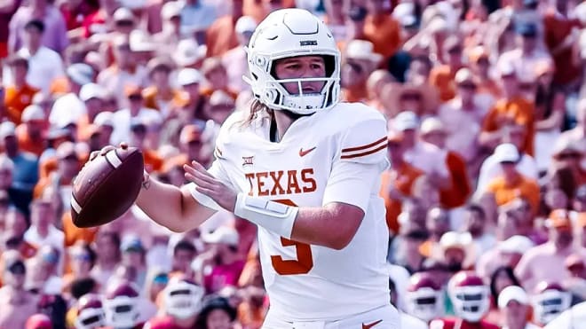 Texas QB Quinn Ewers.