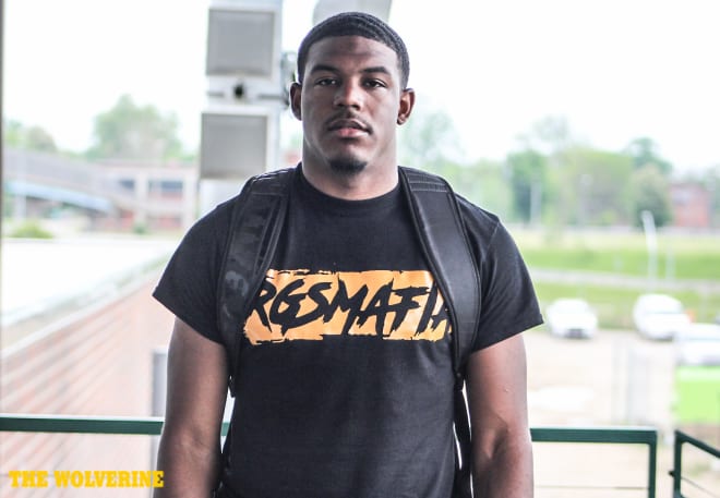 Four-star running back Peny Boone has an offer from Michigan but doesn't seem to be a priority at this time.