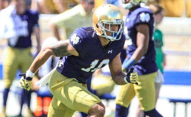 The return of junior tight end Alizé Mack should provide a major upgrade to the Notre Dame offense.