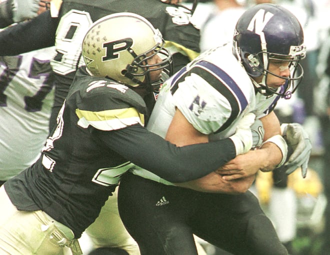 Shaun Phillips helped forge Purdue's reputation as the "Den of Defensive Ends."