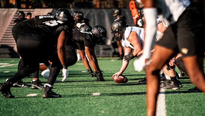 Garnes Leaving It All on the Field in Final Season - Wake Forest University  Athletics