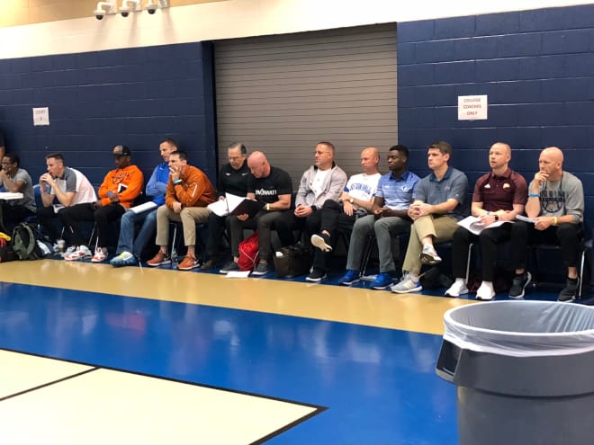 Coaches take in Saturday's action