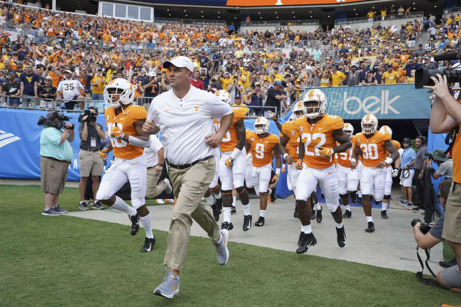 Jeremy Pruitt provides update on Tennessee wearing black jerseys