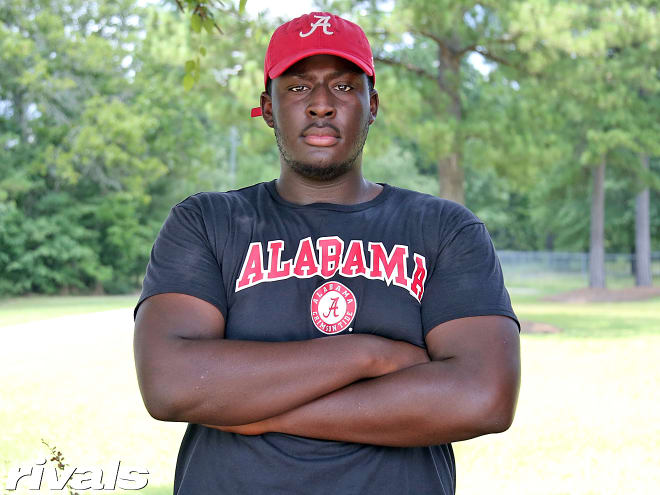 Four-star offensive lineman Terrence Ferguson committed to Alabama on Sunday. 