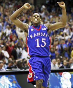 Kansas Jayhawks Mario Chalmers jersey