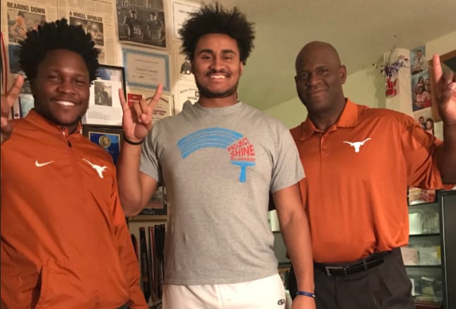 Daniel Carson committed to the Longhorns on Friday morning. 