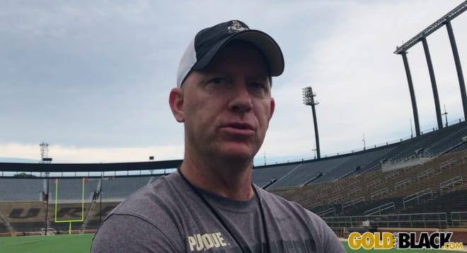 Purdue coach Jeff Brohm