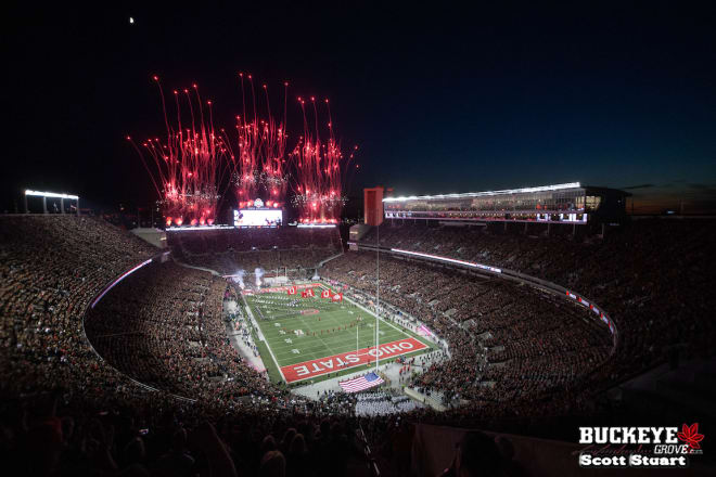 The seventh-ever meeting between Notre Dame and The Ohio State University in football will take place under the lights at Ohio Stadium in Columbus, Ohio.