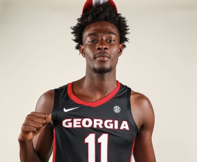 Dylan James signed with Georgia Thursday.