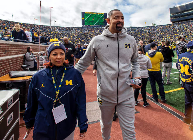 Michigan Wolverines basketball coach Juwan Howard is deeply rooted in the U-M community.