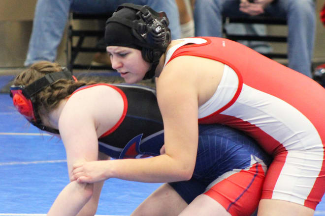 High Plains Community's Allie Burke will be among the athletes competing in Nebraska's first-ever girls state wrestling tournament, set for Saturday at York.