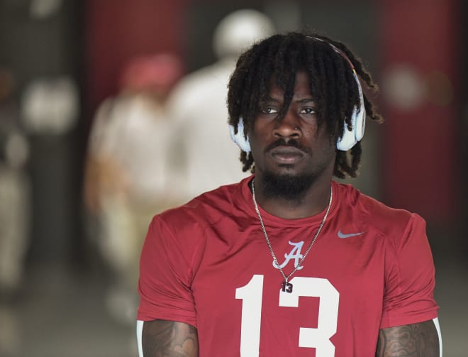 Alabama receiver Aaron Anderson. Photo | Gary Cosby Jr.-USA TODAY Sports