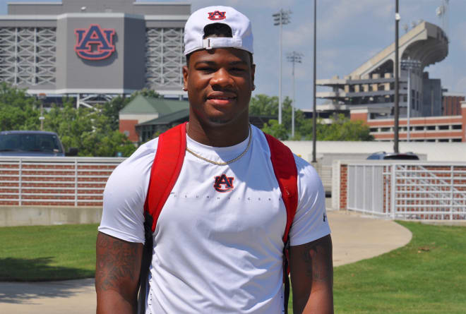 Four-star athlete Trezman Marshall is committed to Georgia, but said Auburn is a "close" No. 2 after a four-day visit.