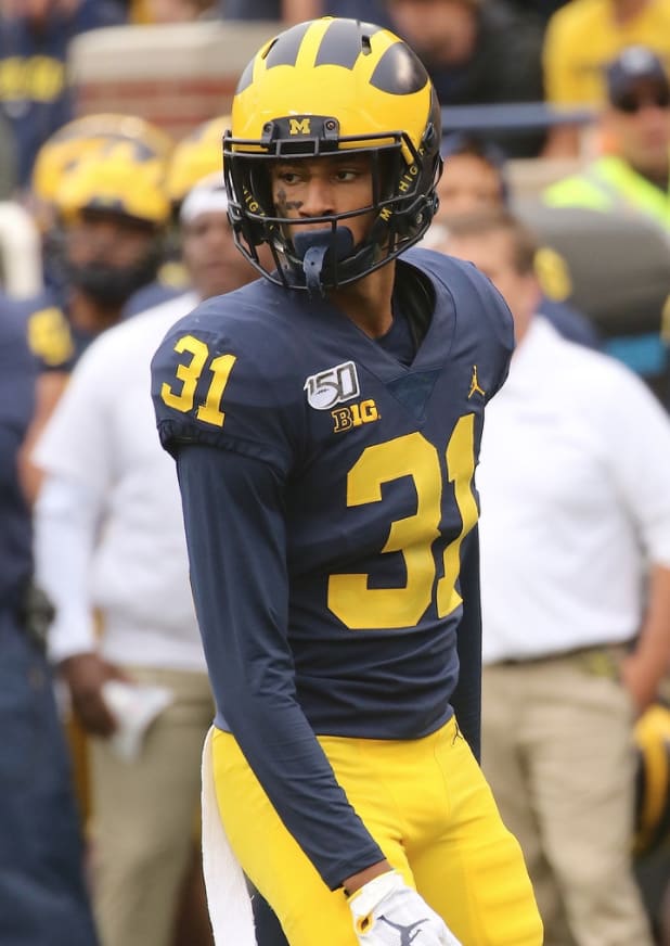 Michigan Wolverines football CB Vincent Gray