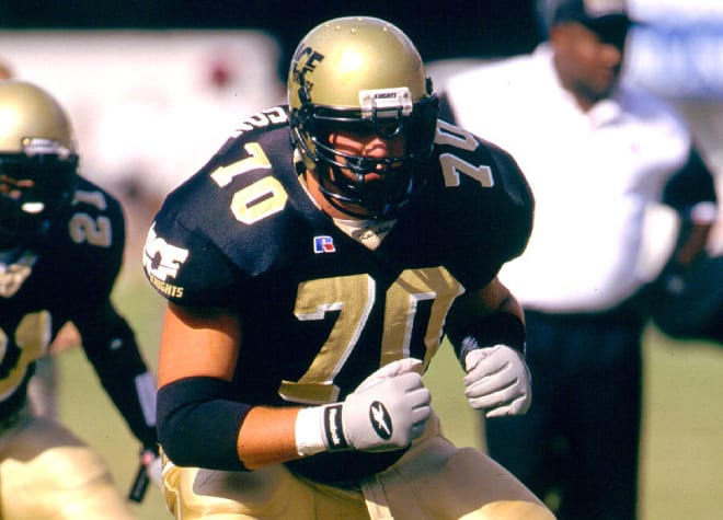 Taylor Robertson was UCF's first recruit from Canada.