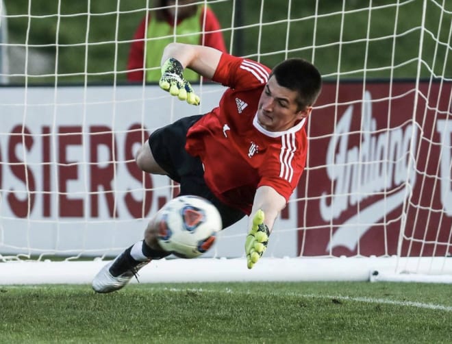 IU won 3-1 in the penalty shootout highlighted by Roman Celentano's three saves. (IU Athletics)