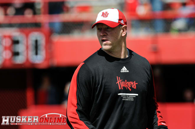 Nebraska football coach Scott Frost