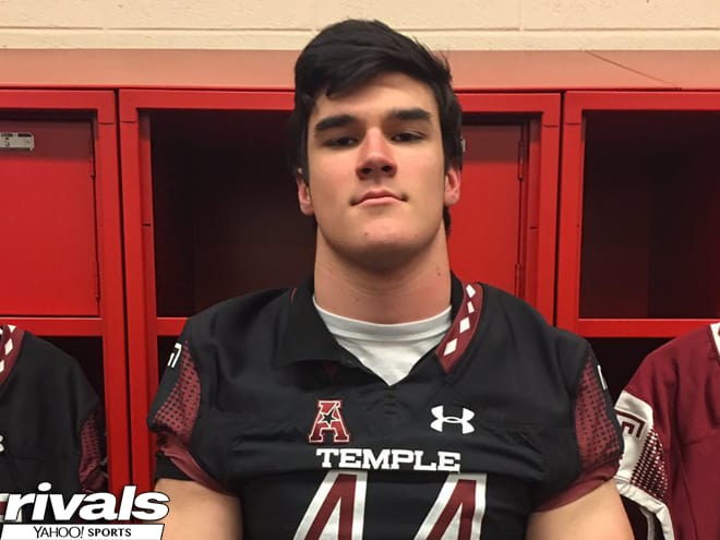 Emmett McNamara is fine with the prospect of being an OL or a DL at Virginia.