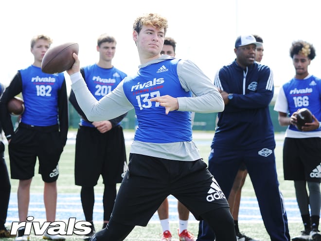 Bishop Alemany QB Miller Moss is on the short list of 2021 quarterbacks USC is looking closely at in recruiting.