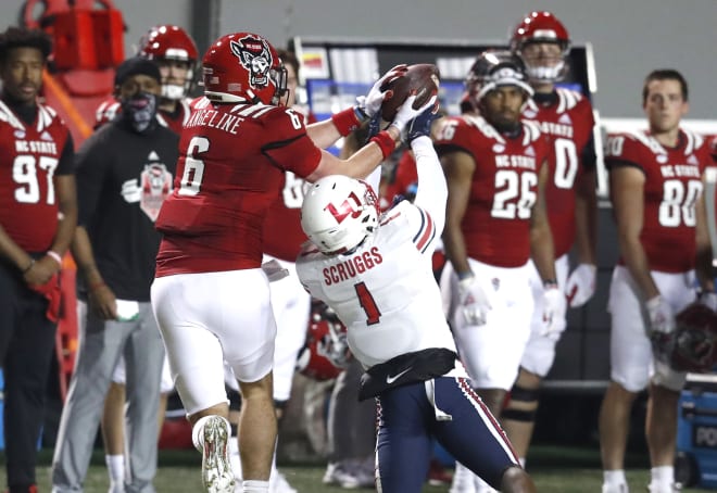 NC State Wolfpack football tight end Cary Angeline