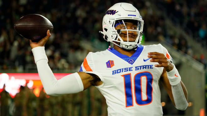 Boise State QB Taylen Green.