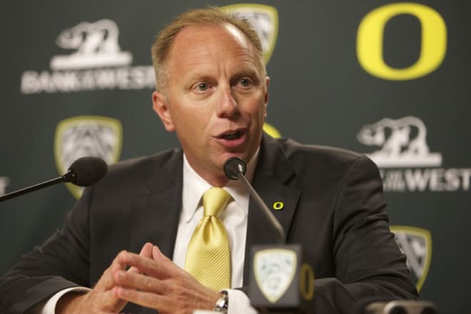 Oregon's Rob Mullens served for two years as the Chairman of the College Football Playoff Committee.