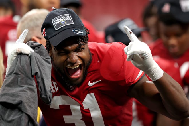 Alabama Crimson Tide outside linebacker Will Anderson Jr. Photo | Getty Images 