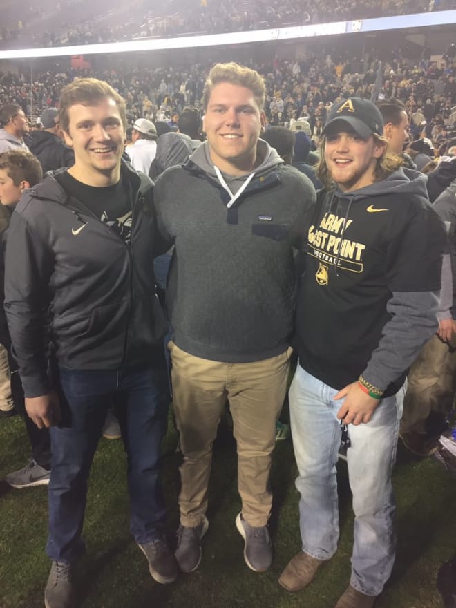 2018 Army Commits In Attendance: Troy Nachtigal, Hunter Richard & Cole Talley