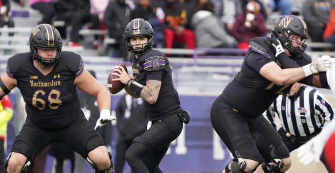 Quarterback Brendan Sullivan was 2-6 as a starter at Northwestern in 2022 and 2023.