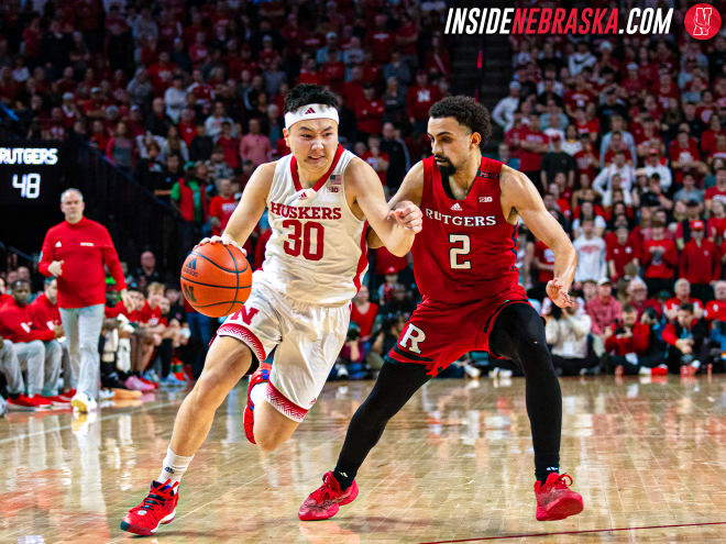 Keisei Tominaga. (Jansen Coburn/Inside Nebraska)