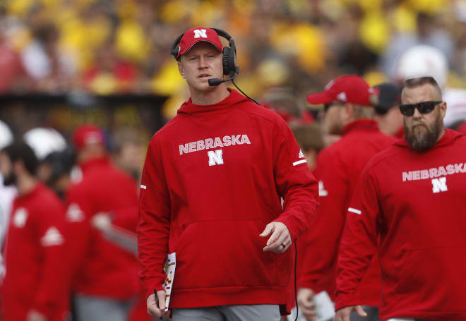 Nebraska head coach Scott Frost