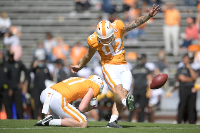 Cimaglia during his time in Tennessee last year 