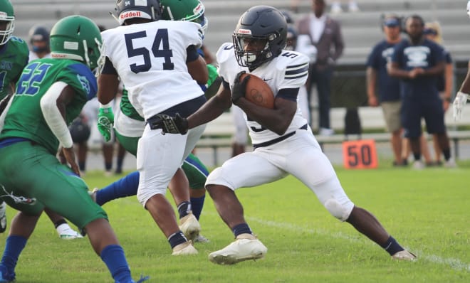 Raphael Tucker and the Dinwiddie Generals rolled to a 55-3 win over GW-Danville in its 2022 opener