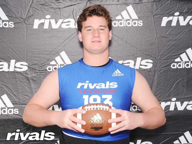 Notre Dame landed a commitment from 2021 OL Greg Crippen Wednesday 