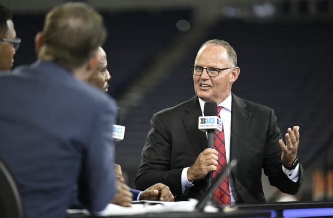 Indiana coach Tom Allen speaks at Big Ten Media Days Credit: Big Ten Conference 