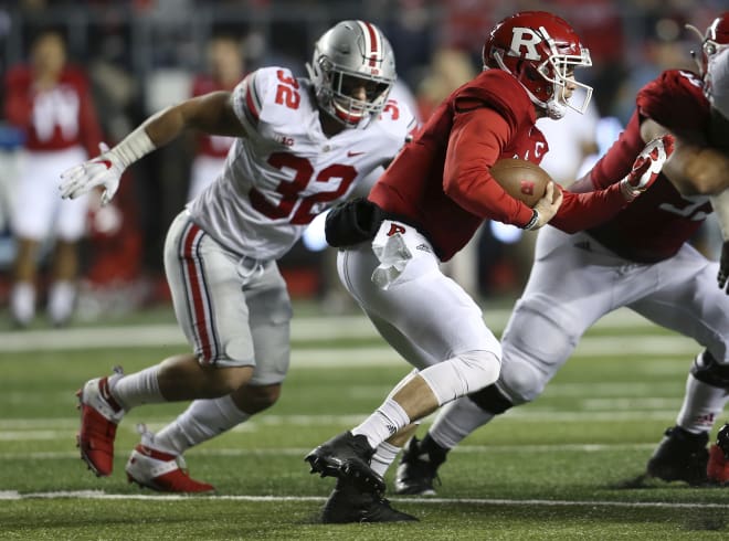 Tuf Borland had a tremendous debut at linebacker for Ohio State