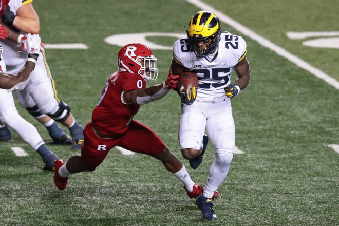 Hassan Haskins figures to be a big part of Michigan's offensive attack come September.