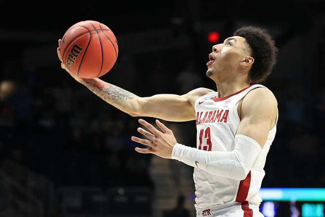 Alabama basketball guard Jahvon Quinerly. Photo | Getty Images 