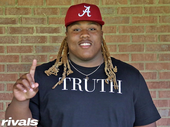 Tim Keenan committed to Alabama on Saturday. 