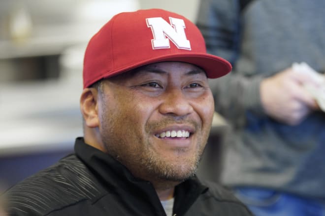 DL coach Tony Tuioti was one of four Husker assistant football coaches to receive salary increases.