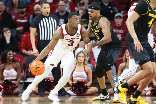 Trey Wade played his best game in an Arkansas uniform Wednesday night.