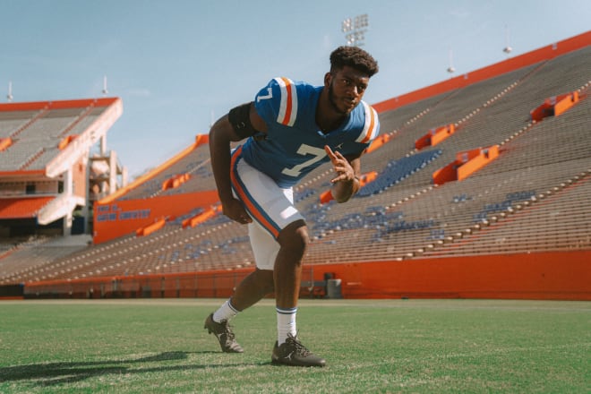 LOOK: Florida Gators unveil orange throwback helmets as part of special  uniform for 2021 homecoming game