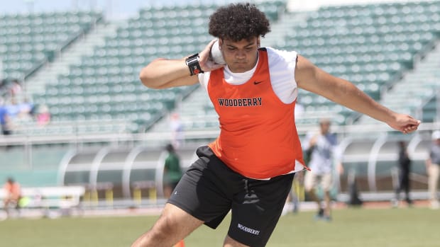 UNC football signee Rodney Lora of Woodberry Forrest is the Gatorade Virginia Boys Track & Field Athlete of the Year for 2022-23