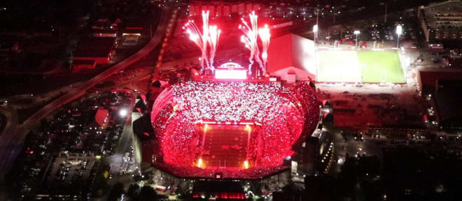 The 4th quarter light show was one of the most popular things fans liked about the game day experience. 